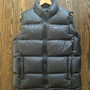 Black Patagonia puffer vest